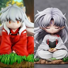 批发代发 Q版坐姿犬夜X 童年杀生丸车载手办摆件桌面礼物手办模型