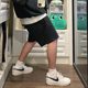 320G American Casual Shorts Men's Heavy Cotton Trendy Brand Loose Sweat Pants Summer Sports Pants Men's