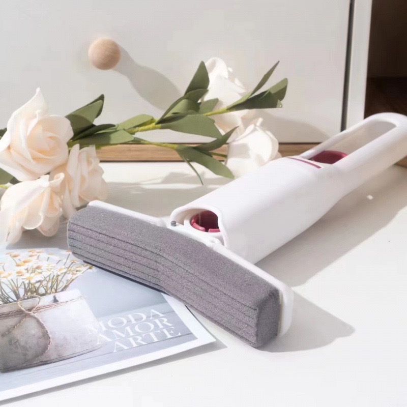 Multifunctional Desktop Lazy Mini Mop Handheld Hand-Free Sponge Absorbent Bathroom Toilet Kitchen Housework