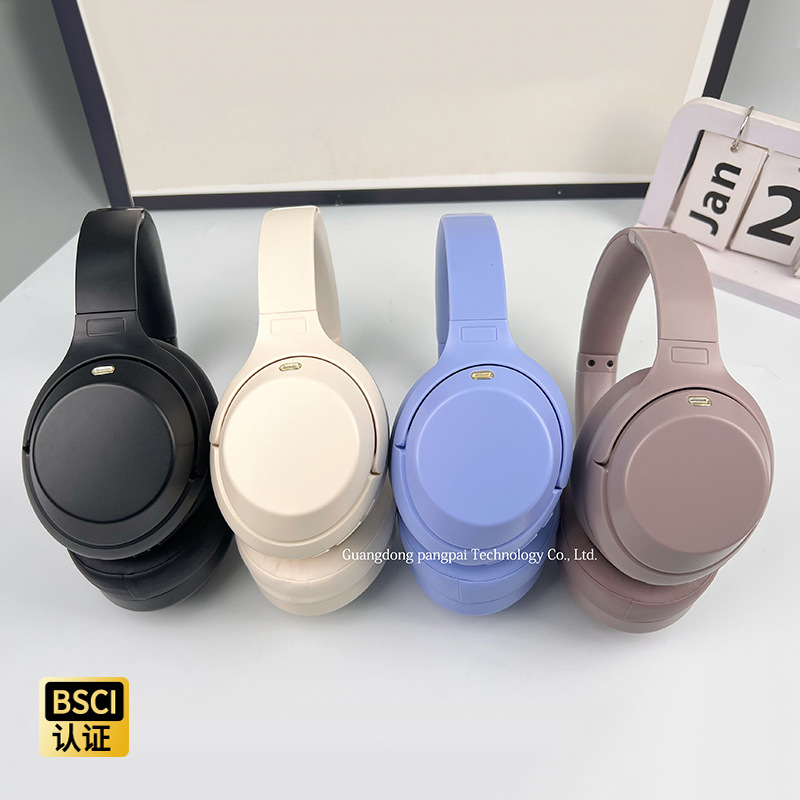 Explosivo auricular Bluetooth inalámbrico con reducción activa de ruido M4 transfronterizo, auriculares con todo incluido, auriculares con música para juegos, Amazon image 3