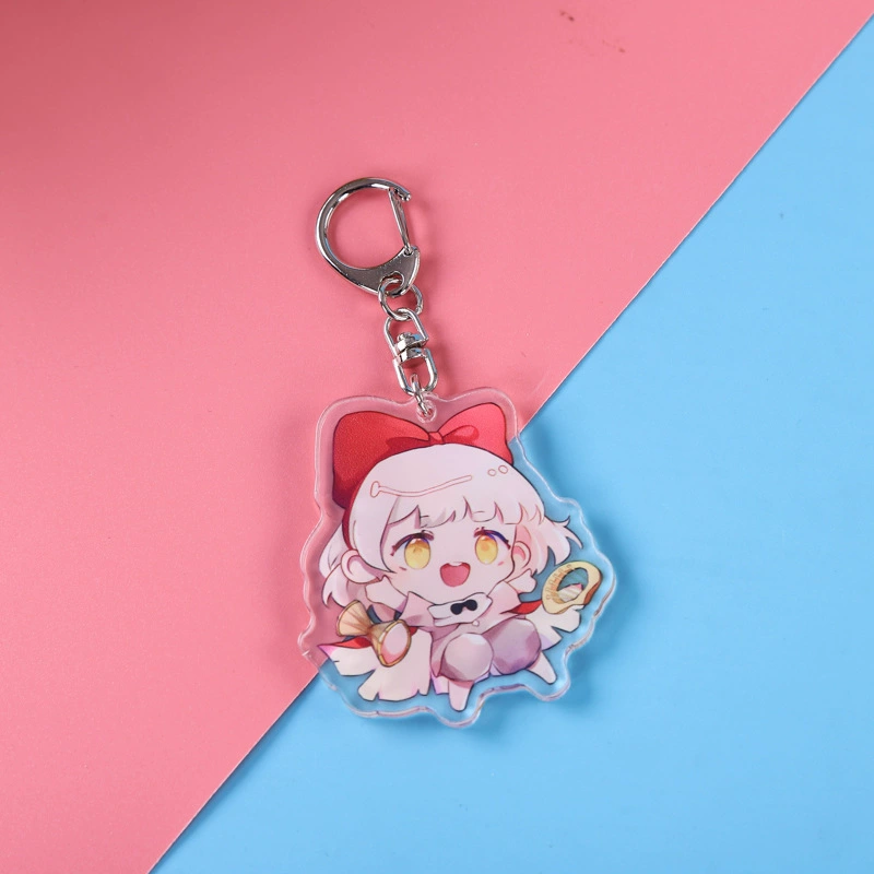 Keychain with bow, backpack, pendant, Birthday gift