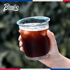 Bincooアイスアメリカンラテdirtyコーヒーカップ冷たいドリンクグラスins風シンプル家庭用高級透明