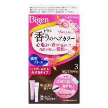 日本进口美源花果香染发剂植物萃取遮盖白发染发膏自己在家染发霜