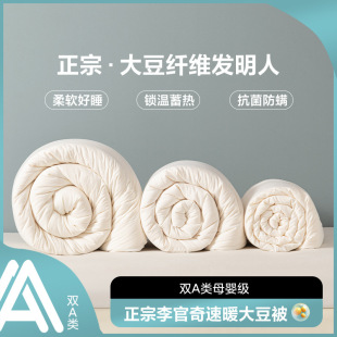 Class A Li Guanqi soybean fiber quilt core soybean quilt summer cool quilt thickened warm winter quilt spring and autumn quilt cotton bedding