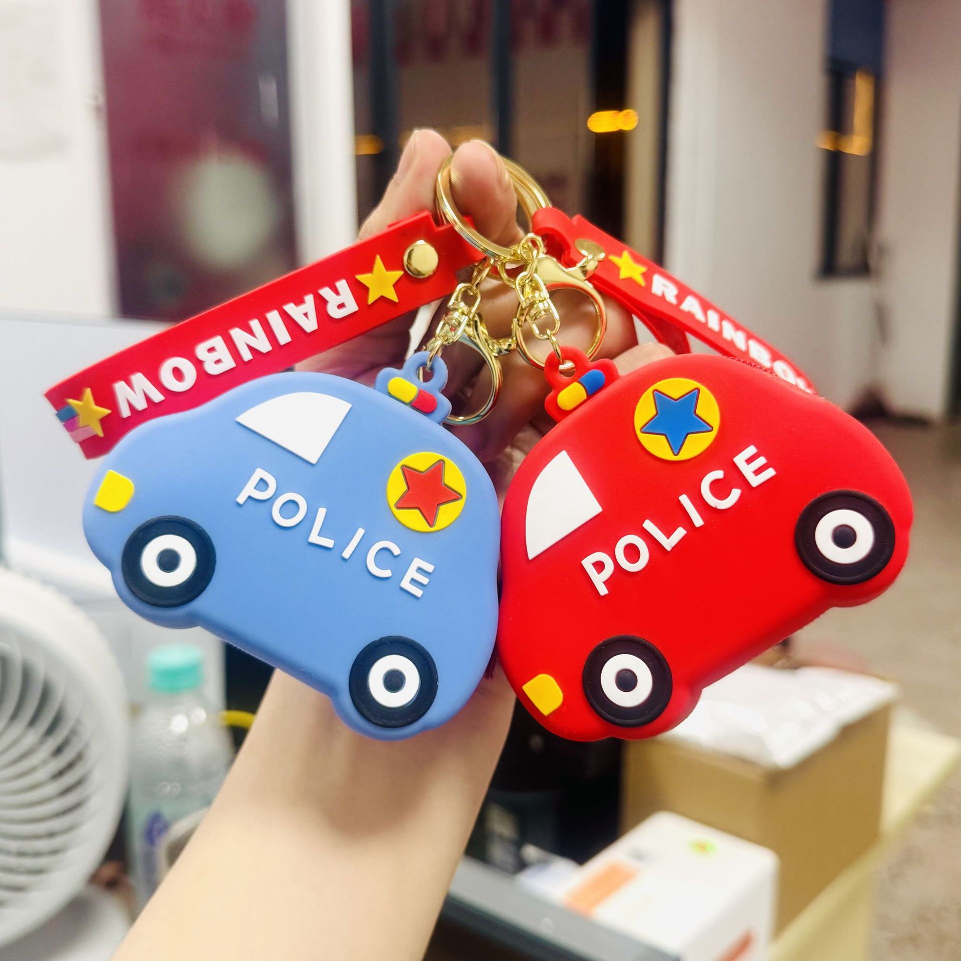 New Children's Bag Car Coin Purse Cartoon Baby Boys and Girls Decorative Change Children's Cute Fashionable Headphone Bag