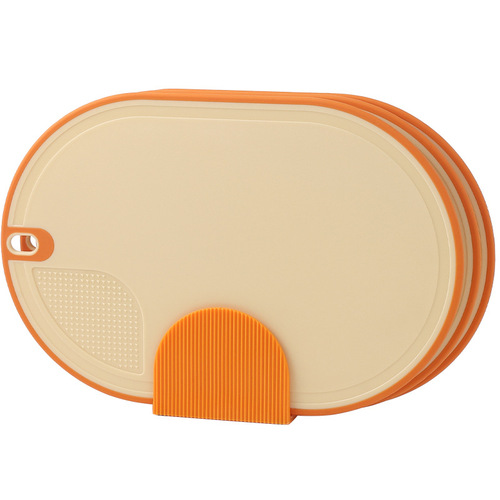 Home Cutting Board Kitchen Knife Board Double-Sided Cutting Board Baby Food Fruit Panel Plastic PP Non-Slip Anti-Mold Adhesive Board Wholesale