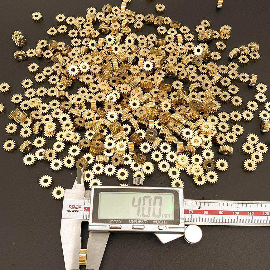 铜齿轮加工定制马达铜齿轮现货玩具马达齿轮出口减速电机齿轮厂家