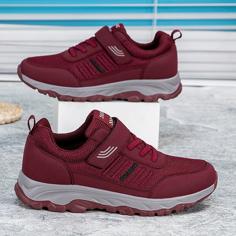 Обувь для среднего и пожилого возраста Прогулочная обувь для пожилых людей Обувь для мам Повседневные удобные кроссовки Уличная Нескользящая женская обувь Дышащая мужская обувь