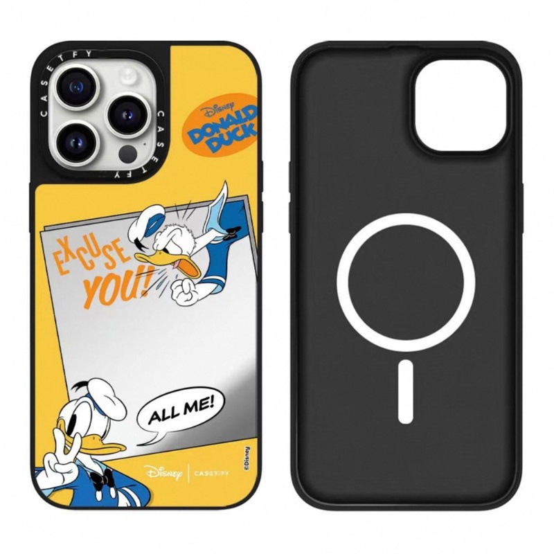 CASE 도널드 덕 포토 프레임 [오리지널 미러 Magsafe 마그네틱]