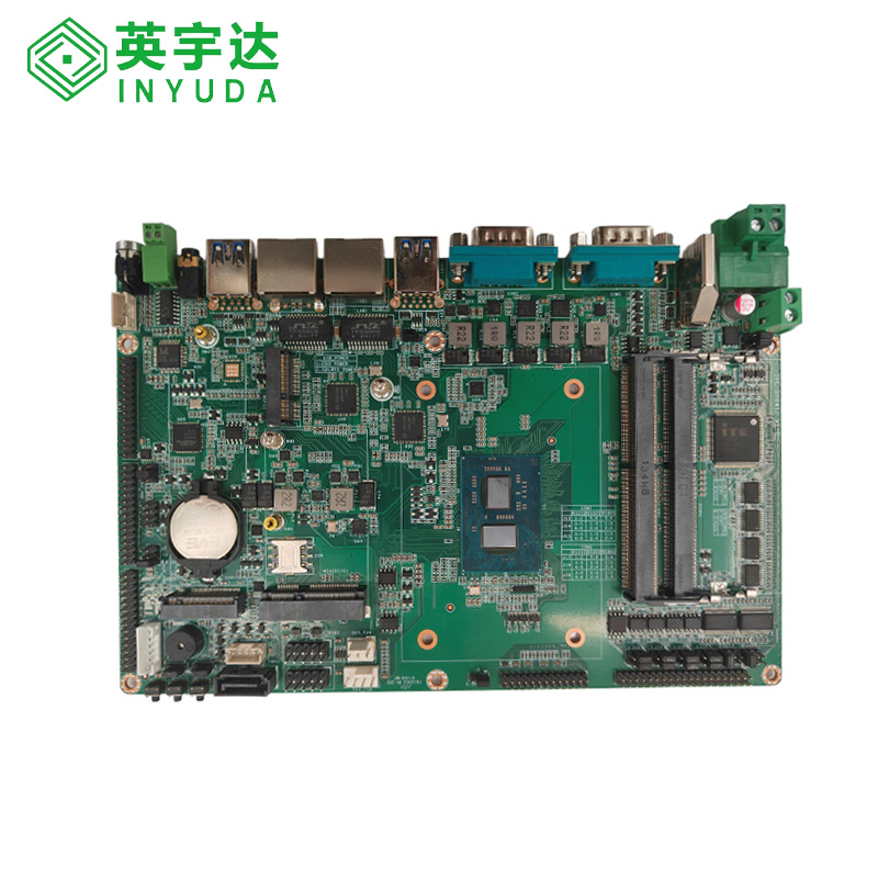 英宇达IPC-DY6412工业主板MINI-ITX支持处理器I3/I5/I7千兆网口异