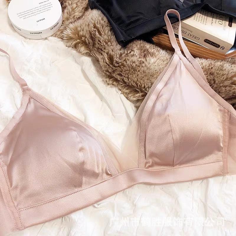 Venta directa de fábrica comercio electrónico transfronterizo Sudeste de Asia Vietnam Tailandia damas sin costuras sujetador de recogida lateral cómodo