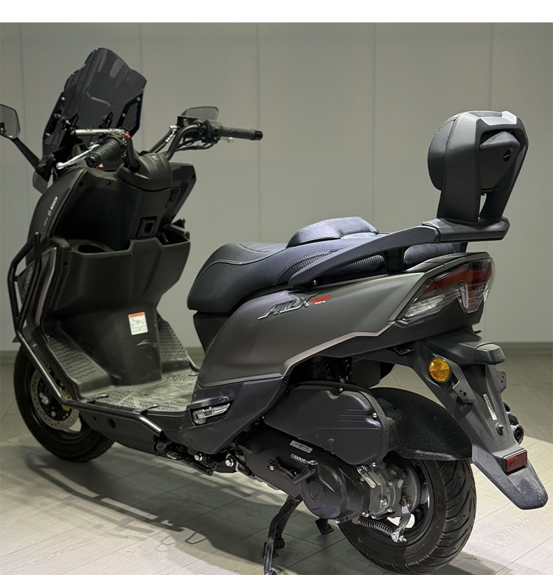 Suitable for Haojue ADX125 modified aluminum alloy rear backrest adx125 backrest thickened rear seat leaning manned leaning
