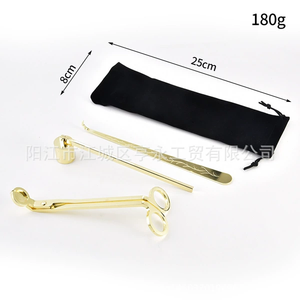 Gold (cut+straight cover+hook) puffy bag