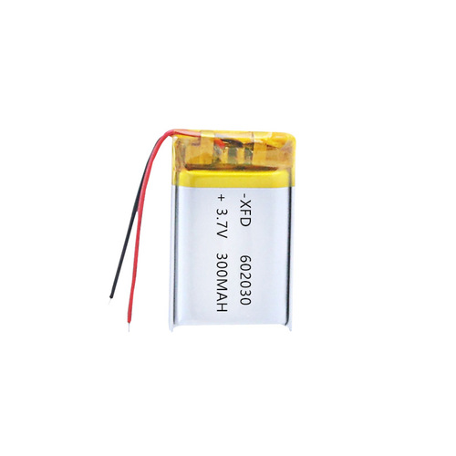 602030 Polymer Lithium Battery 300mAh Small Night Light LED Children's Camera Bubble Machine Charging Lithium Battery