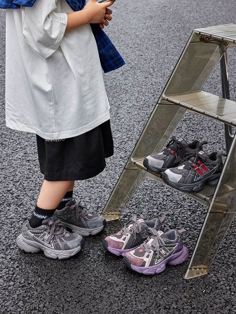 Baskets de sport respirantes pour enfants avec scratch garçon_voghion.com