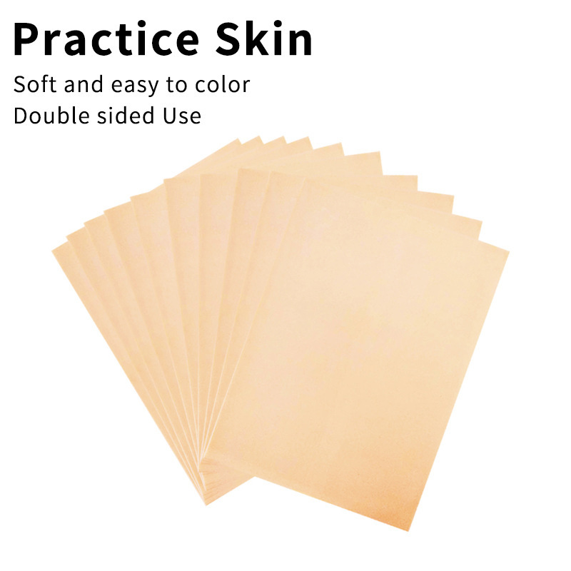 Tattoo Silicone Pink Practice Skin Color Small Skin/Embroidery Simulation Fake Skin Novice Eyebrow Skin