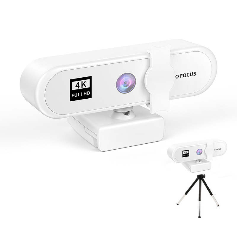4k私模美颜自动对焦1080p电脑摄像头高清网络USB直播webcam2k免驱