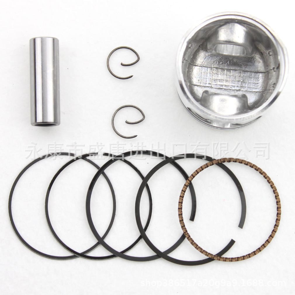 GOOFIT 47mm piston ring kit adapted to 70cc horizontal engine 70cc XR70 CRF70 CT70