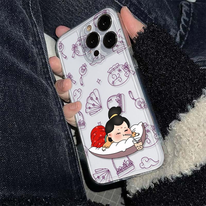 Protective Phone Case For Iphone 16 15 14 13 12 11 Pro Max Milk Tea_voghion.com