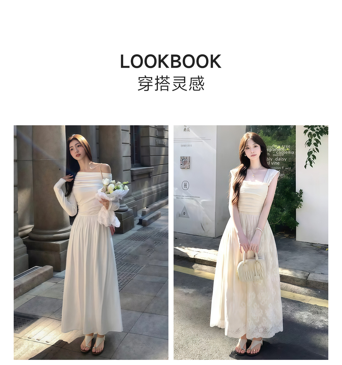 Sandal xỏ ngón nữ kiểu Pháp cổ điển phong cách La Mã đi biển — Q85 Màu be chi tiết 3