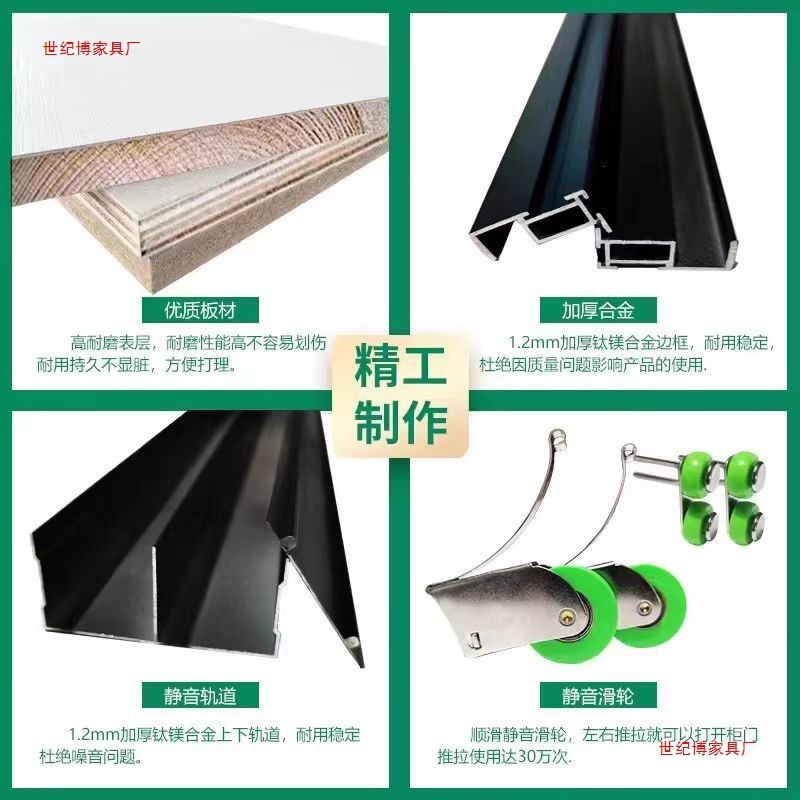 衣柜门推拉门滑移门简约欧式柜门卧室衣橱实木门贸易工厂直供批发|undefined