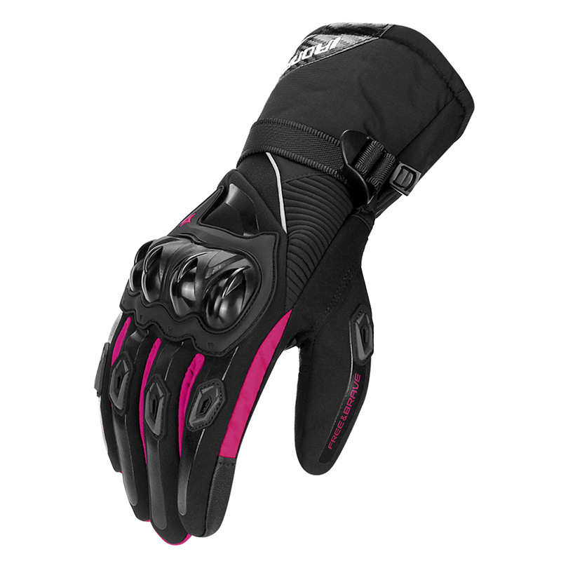 HEROBIKER ciclismo guantes de los hombres de invierno de la motocicleta pantalla táctil impermeable caliente motocicleta off-road al aire libre guantes de invierno