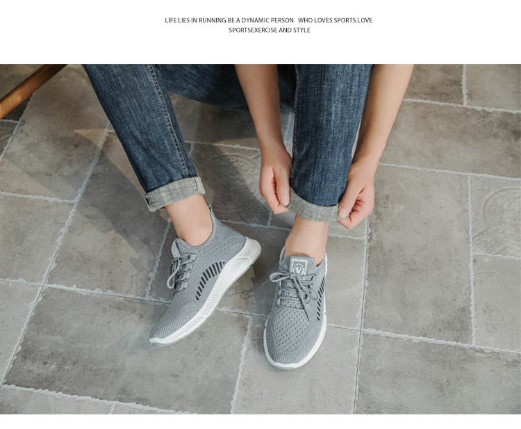 Scarpe da ginnastica da passeggio da uomo in tessuto leggero, facile da pulire, comode scarpe da ginnastica_voghion.com