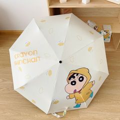クレヨンしんちゃん晴雨兼用傘ポータブル日よけ傘日焼け止め傘卸売折りたたみ自動傘男の子と女の子用