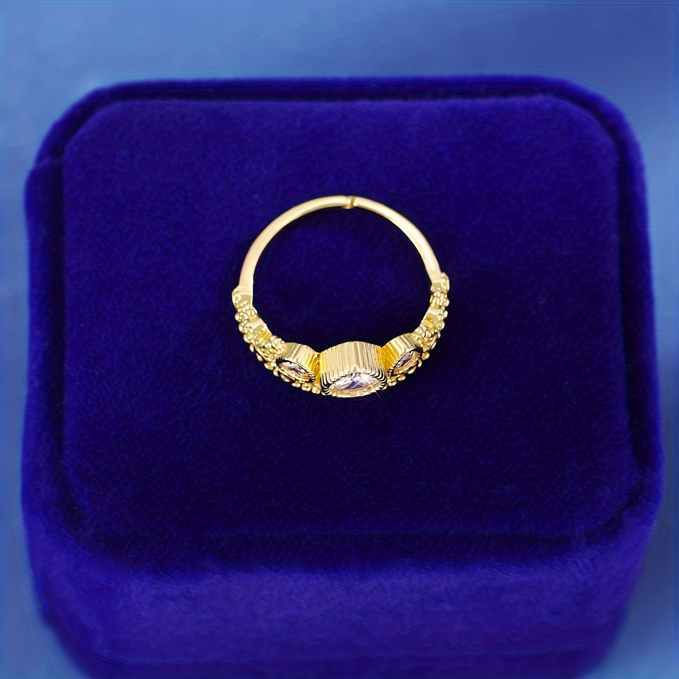 1 Piece Quantity Wholesale Jewelry Princess Sweet Crown Copper Plating Open Rings
