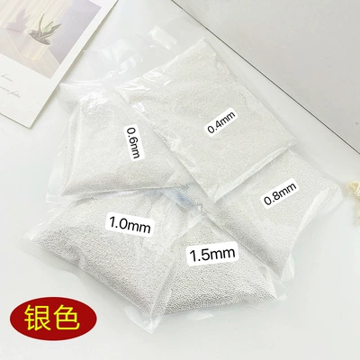 pack 500g small steel ball — Dırnaq bəzəkləri