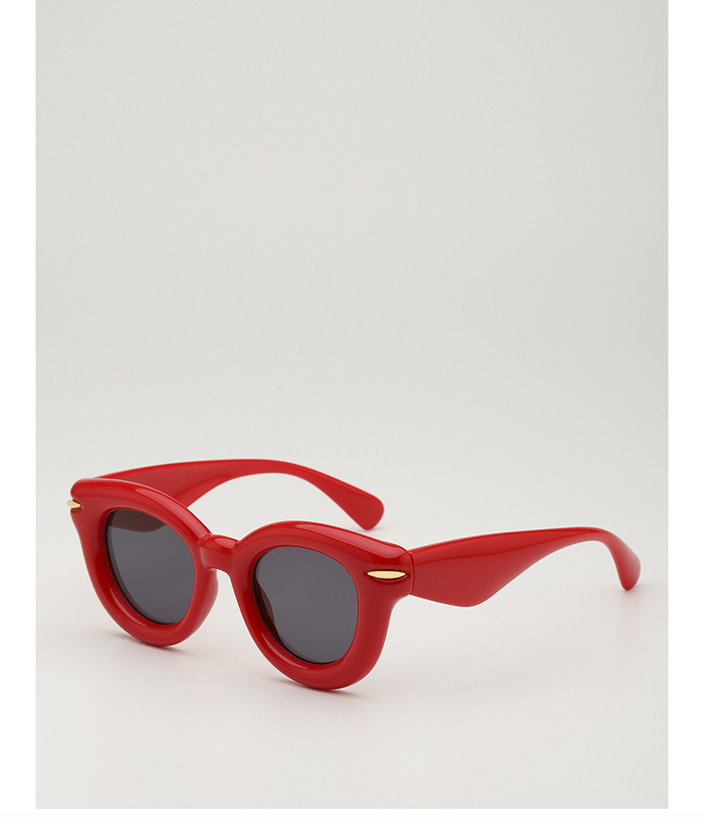 60g Weight Full Frame Glasses Structure Sunglasses Classification PC, UV400 Protection Lens Material Square Glasses Style Outdoor, Travel Occasion Solid Color Pattern All Seasons Season Unisex Gender Streetwear Style Streetwear Solid Color PC UV400 Protection Square Full Frame Women's Sunglasses 10