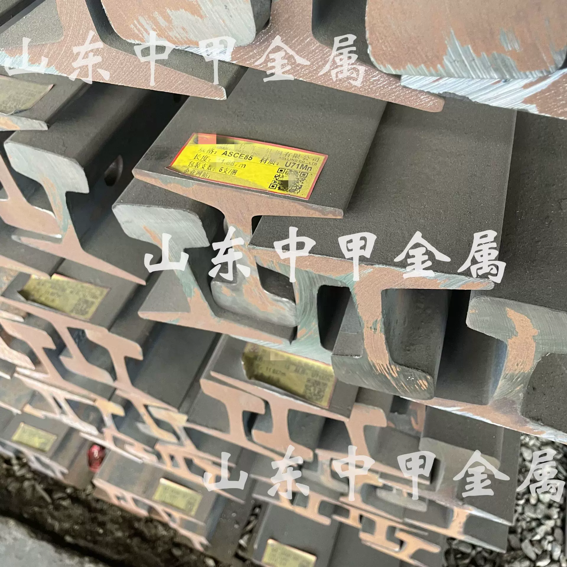 美标钢轨-ASCE85钢轨-ASCE60美标钢轨 90RA-115RE-136RE钢轨