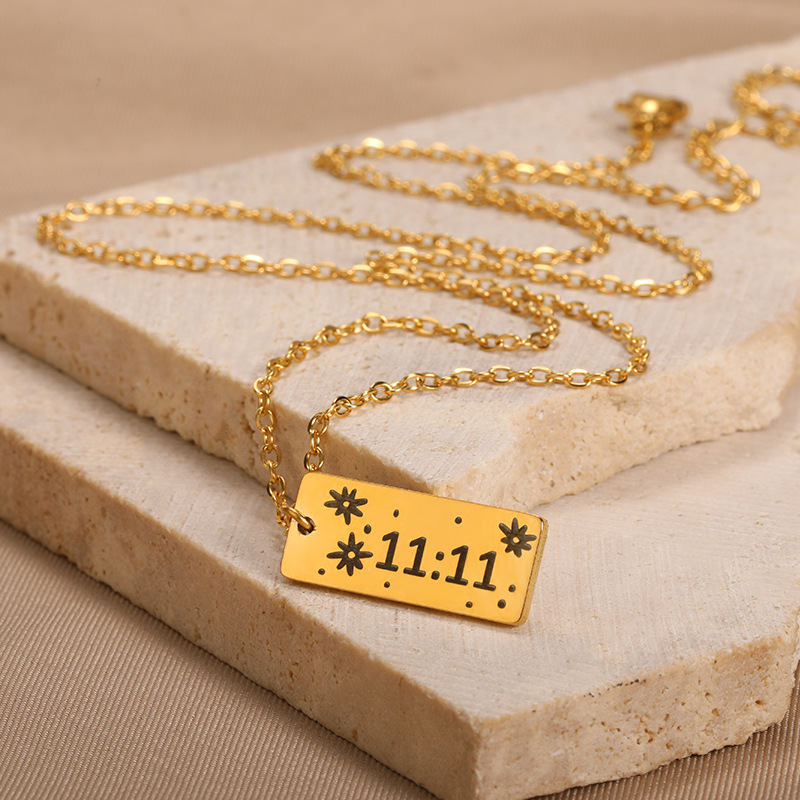 6g Weight 0.03µm-0.05µm Gold Plating Thickness PVD Coated Gold Plating Process Lobster Trigger Clasp Closure Clasp Closure Type Real Gold Plated Plating Material 304 Stainless Steel Pendant Material Pendant Necklace Classification 304 Stainless Steel Chain Material cable chain Chain Type 1 Piece Quantity Holiday, Daily Occasion 304 Stainless Steel Material Number Pattern All Seasons Season Women's Gender Vacation, Classic Style Style Waterproof Non Tarnish, Plating Craft PVD Coated Real Gold Plated Number 304 Stainless Steel Vacation Classic Style Waterproof Non Tarnish 304 Stainless Steel Lobster Trigger Clasp Closure Pendant Necklace 6