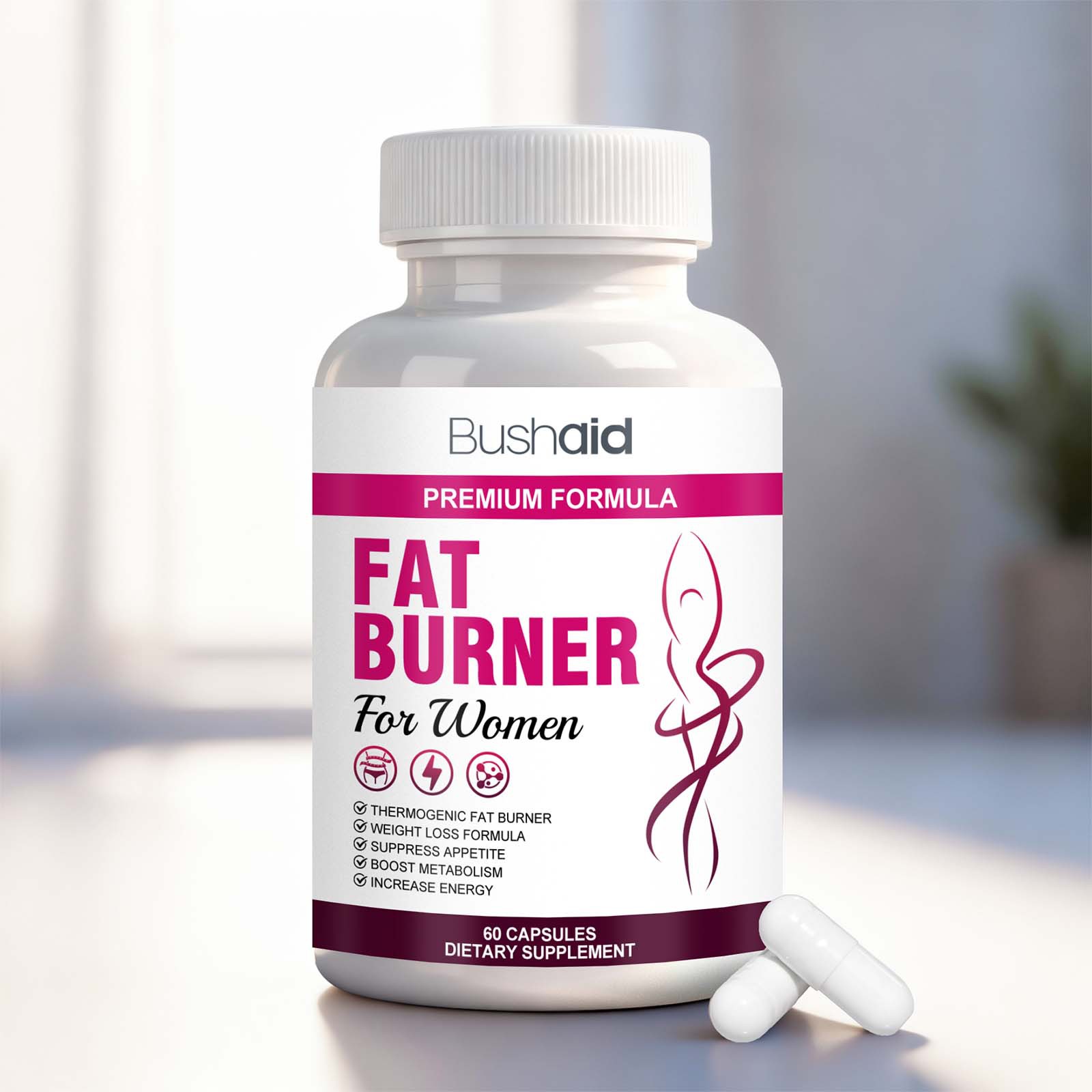 BUSHAID女性身材管理胶囊 女性身材管理平衡温和成分日常护理胶囊