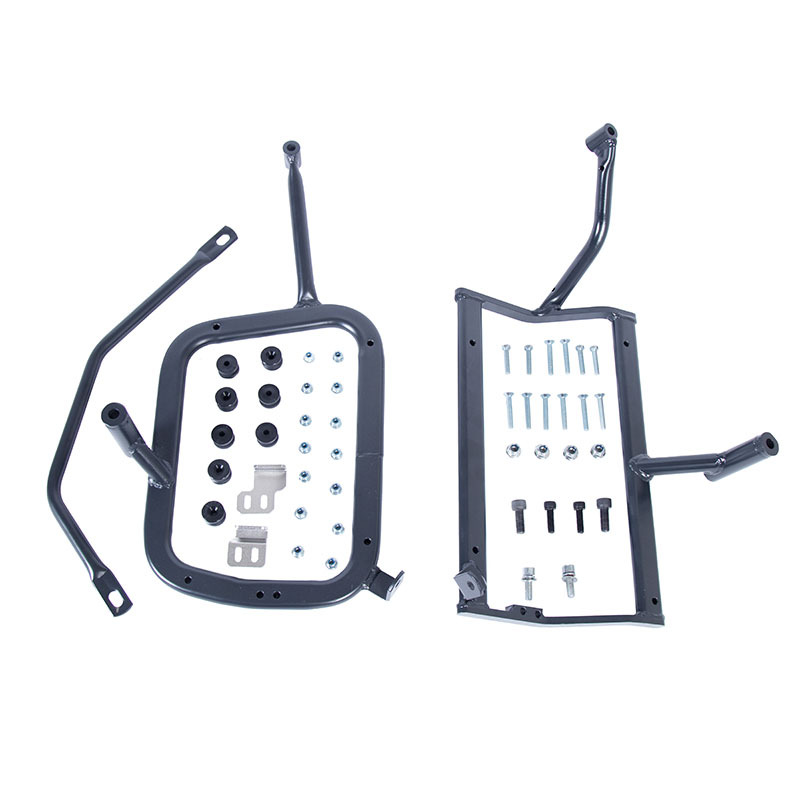 soporte de caja lateral universal de desmontaje rápido para montar el marco de caja lateral de la motocicleta 525DSX