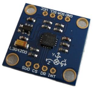 L3G4200D三轴数字陀螺仪传感器模块 角速度模块  GY-50
