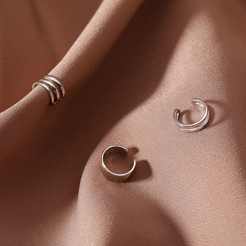 Hypoallergenic Titanium Stud Earrings For Sleeping And Healing_voghion.com