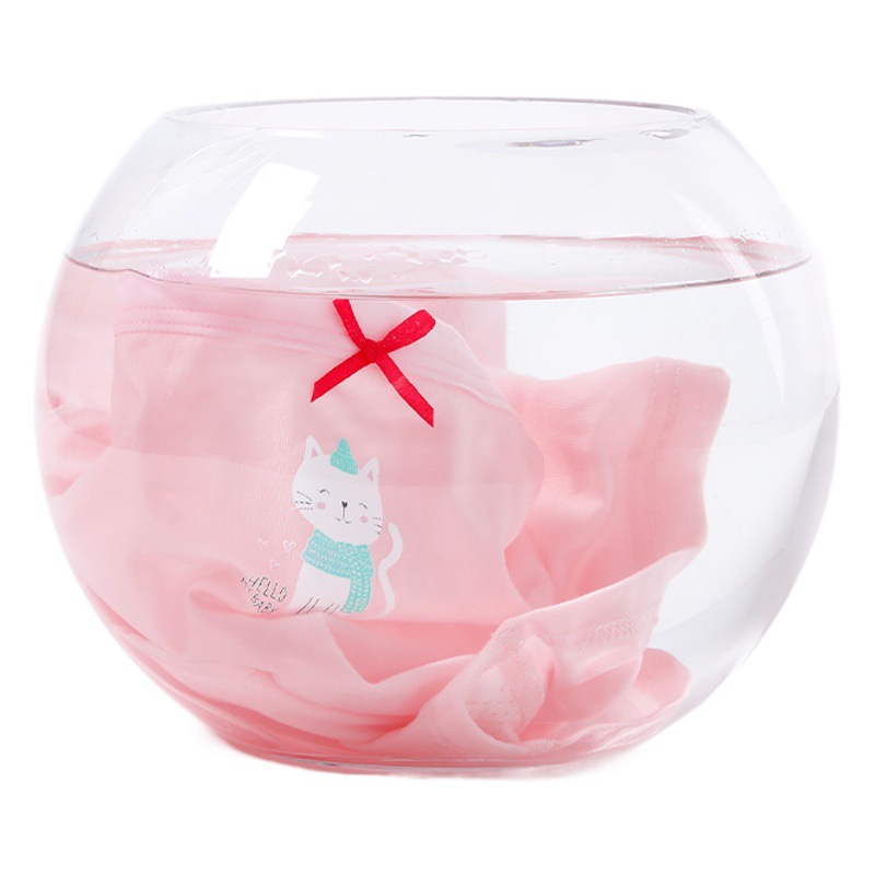 Girls' underwear children's boxers antibacterial children's boxers small medium and big children cartoon girls' underwear baby pure cotton