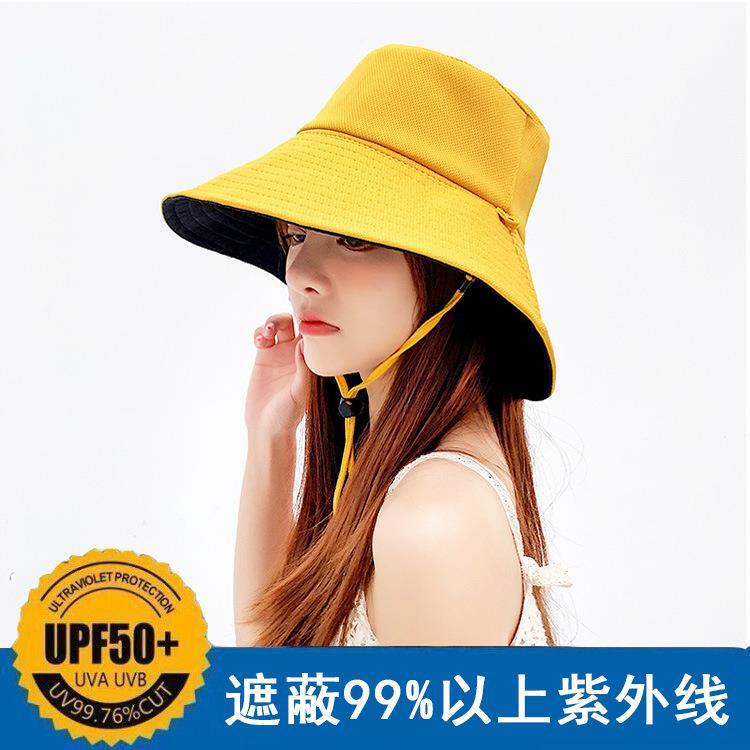 春夏の両面に漁師帽をかぶっています。|undefined