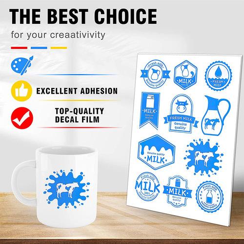 Inkjet synthetic paper self-adhesive A4 matte waterproof scratch-resistant vinyl sticker label printing paper name tag wholesale