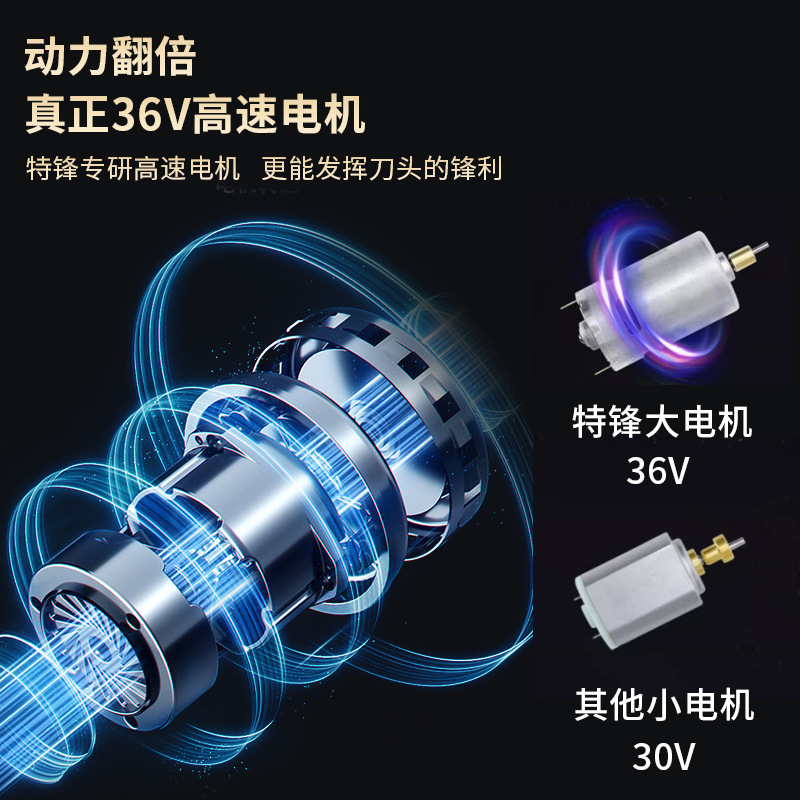 Машинка для стрижки животных TeFeng TP-9980 аккумуляторная