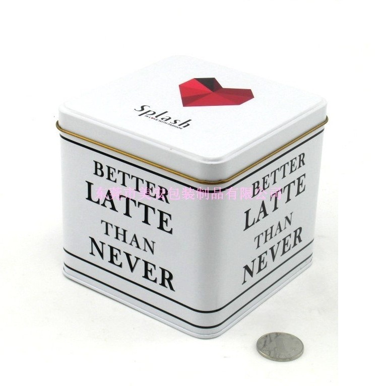 食品包装 马口铁盒 方形金属礼品铁盒  制罐厂家