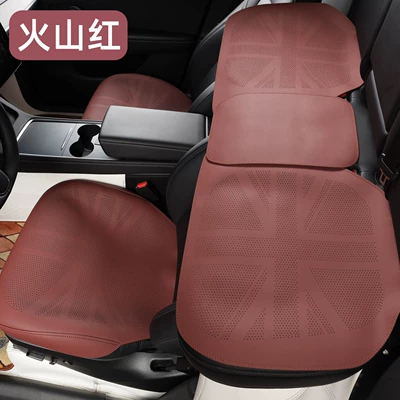 Thin Car Seat Cushion That Does – Universal seat cover - union-jack-all-inclusive-model-volcano-red-three-piece-set-universal-model