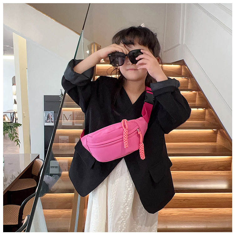 Andralyn Solid Color Minimalist Korean Casual Chest Bag for Spring and Summer New Trendy Instagram Single Shoulder Crossbody Outdoor Bag_voghion.com