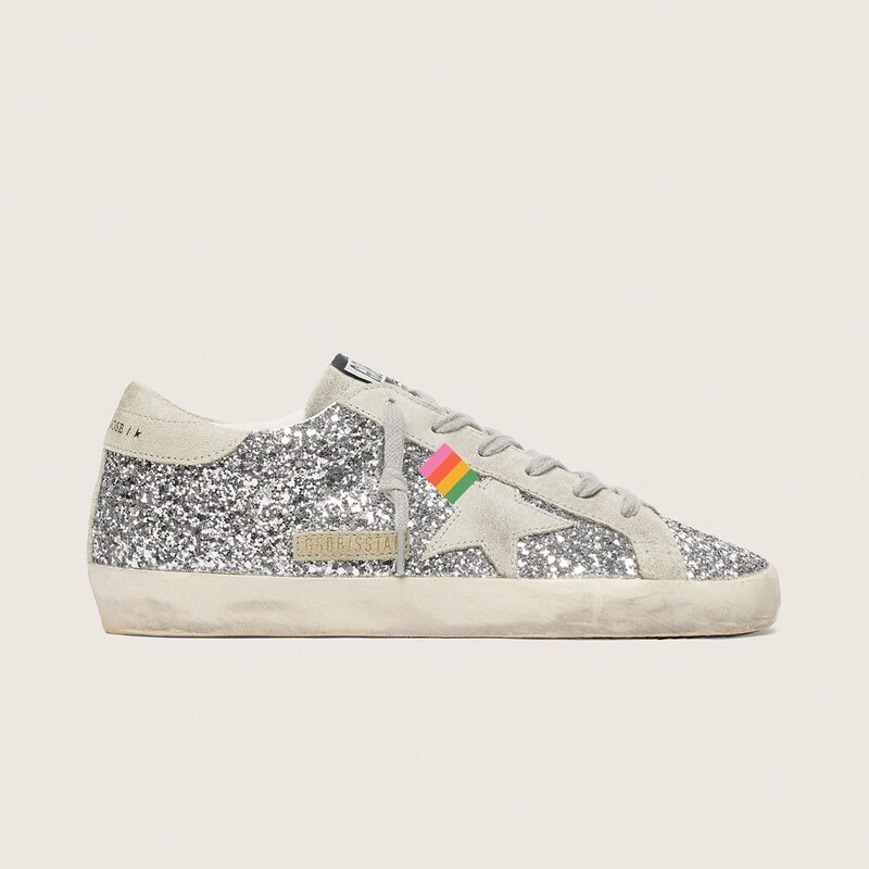Super-Star Series 2026 Spring and Summer New Retro Silver Sequin Distressed Sneakers for Men and Women Casual Sneakers Super-Star Series 2026 Spring and Summer New Retro Silver Sequin Distressed Sneakers for Men and Women Casual Sneakers
