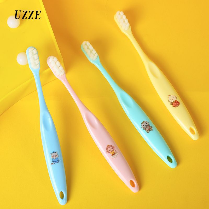 Youzhi Yunrou Ten Thousand Hair Children's Toothbrush Single Pack 2-10 Years Old Baby Cartoon Fine Soft Bristle Toothbrush Manufacturer Wholesale