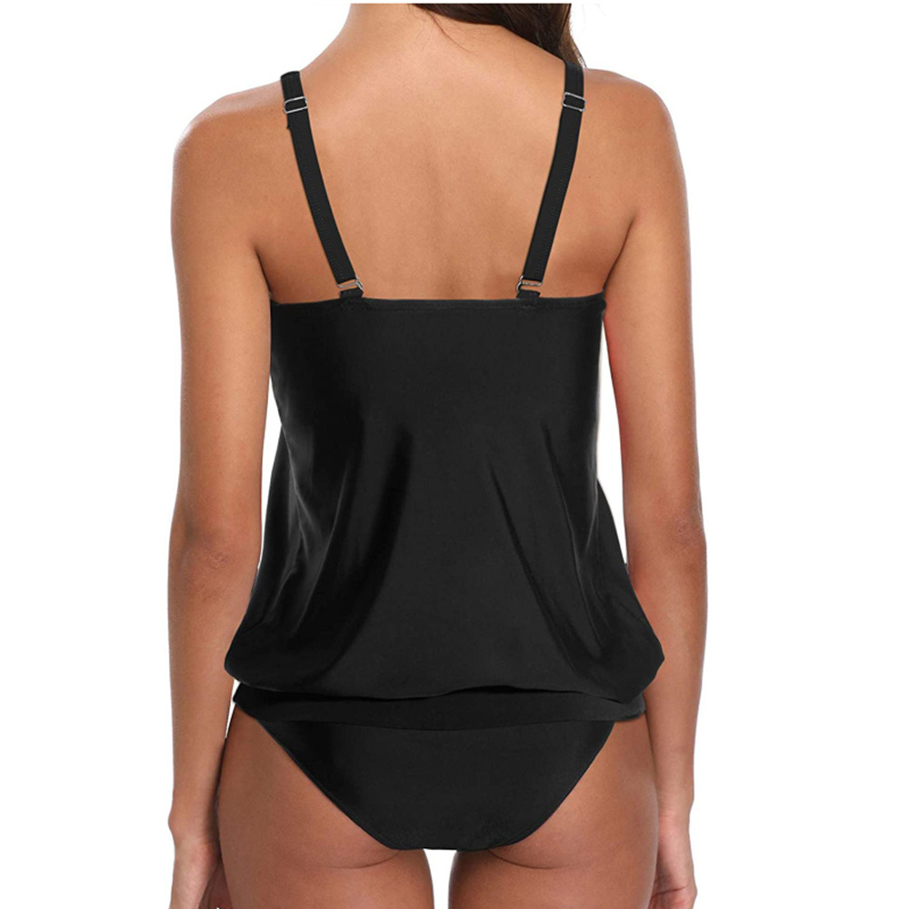 2023 Nieuwe Tankini Sexy Split-zwemkleding Dames Triangle Beach Conservatieve zwemkleding_voghion.com