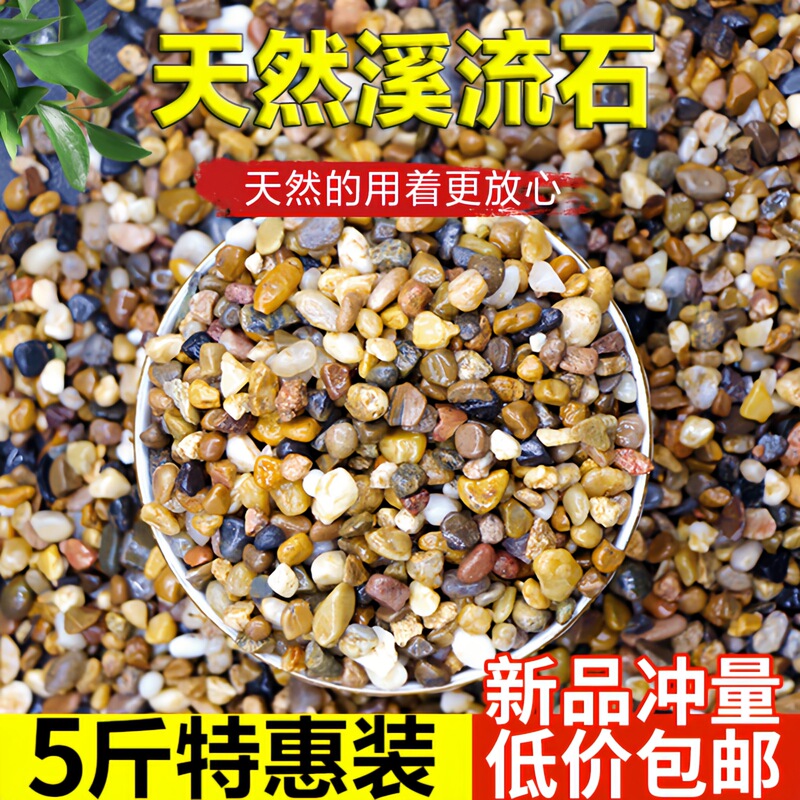Natural River Stream Stone Pebbles Native Aquarium Fish Tank Aquatic Plant Tank Succulent Paving Pebbles Filter Bean Stone