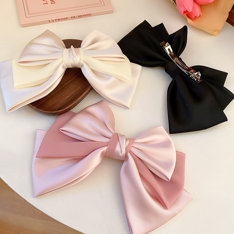 Women's Sweet Bow Knot Alloy Cloth Hair Clip display picture 7