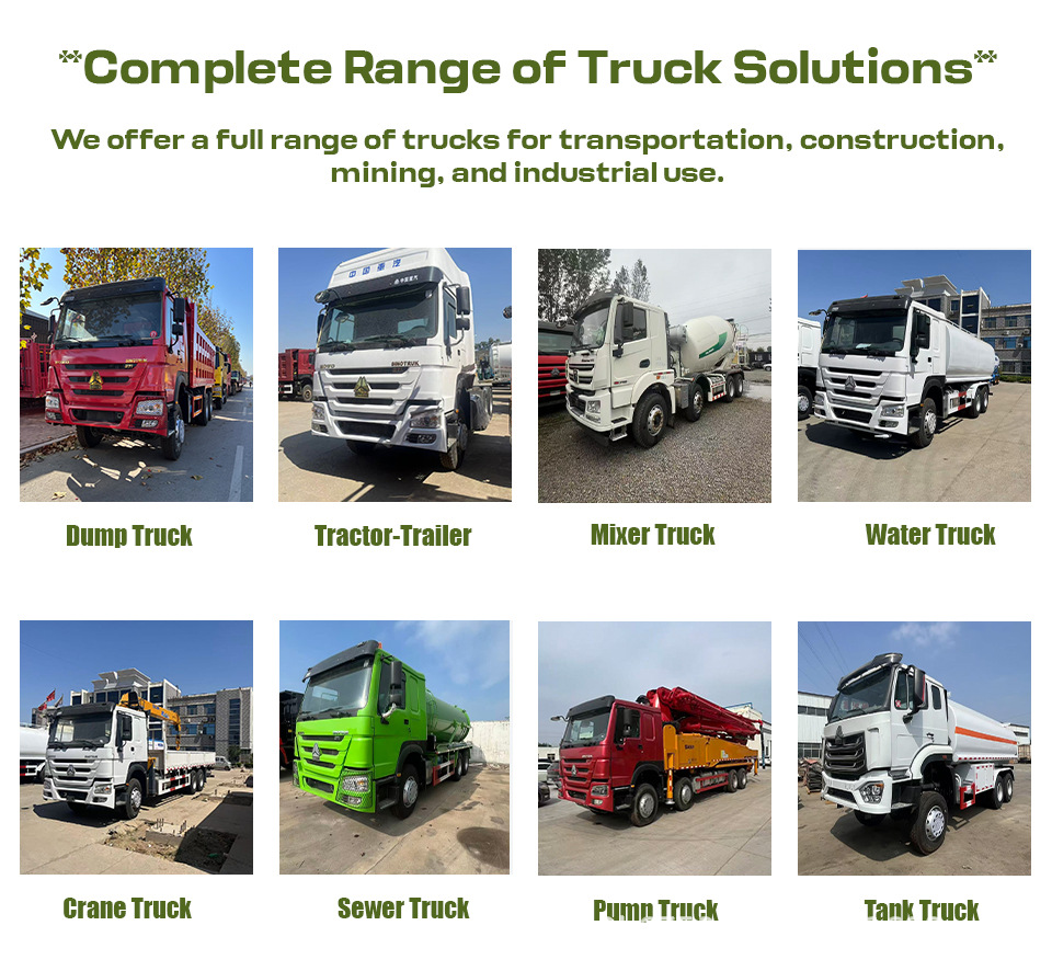 Second-hand car and motorcycle trading market: Howo front four-wheel, rear eight-wheel, engineering dump truck, Jiefang J6P heavy-duty muck transport vehicle